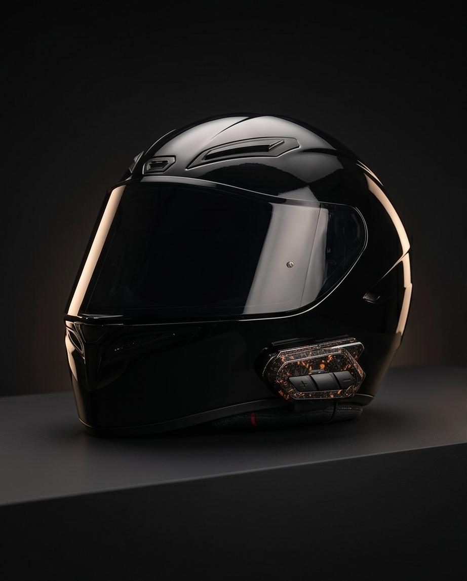 SENA 50R Custom Full Cover Skin | Personalisiertes Motorrad Intercom Cover | Premium Motorrad Design | Individuelle Sena Folie |