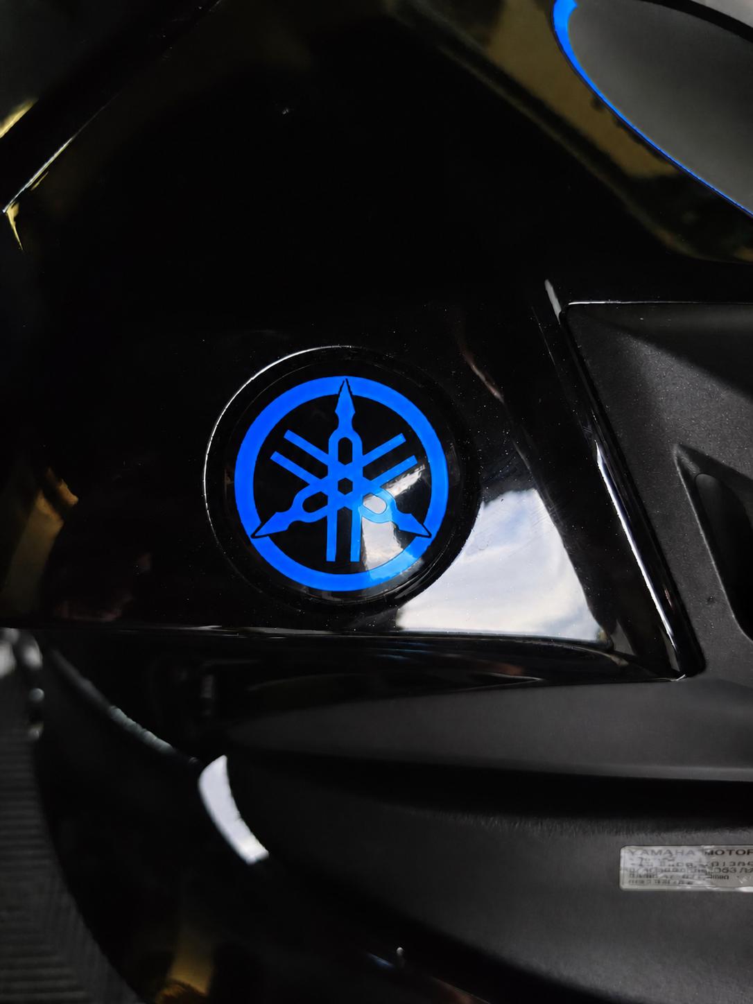 Yamaha Tank-Emblem Overlay Sticker,passend für alle R und MT Modelle