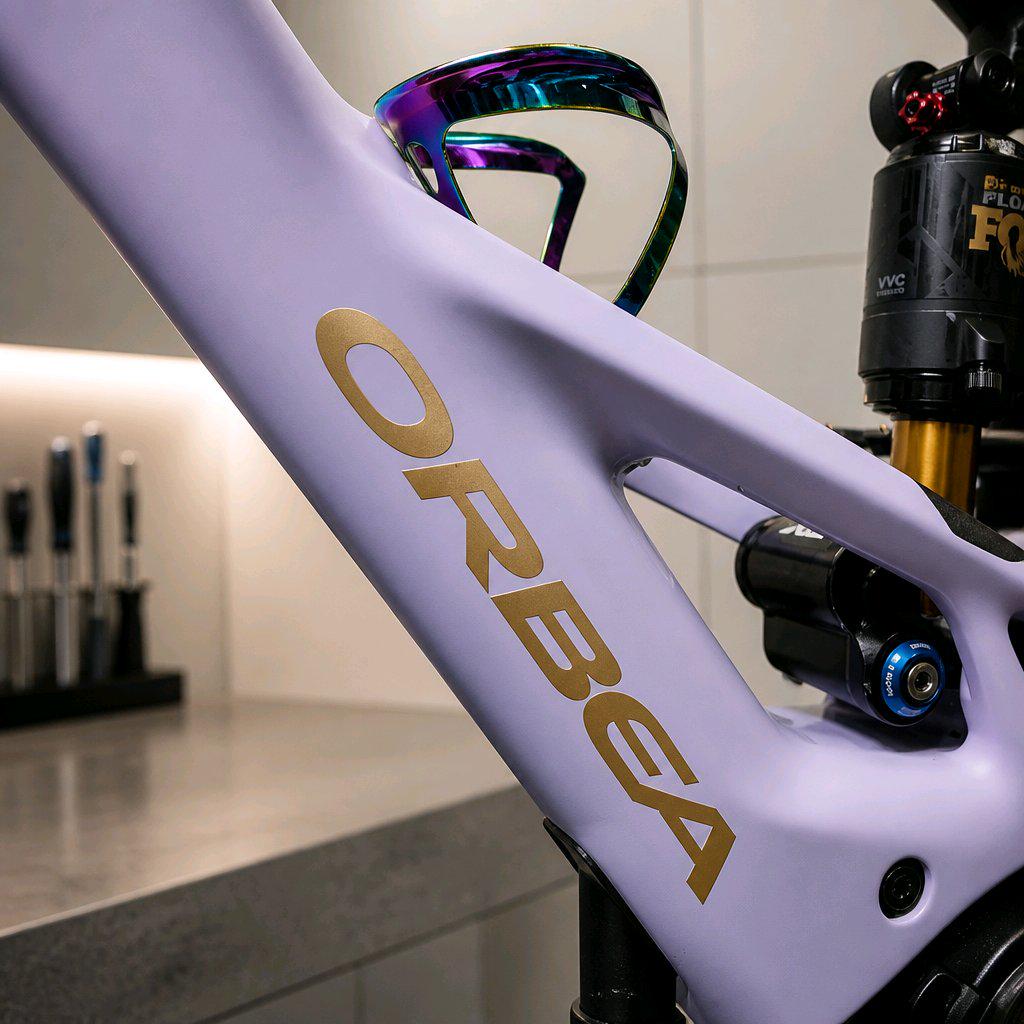 Orbea Logo Overlay Sticker | Passend für Wild, Rise, Orca, Oiz und Terra | Frame Decal Kit | MTB & E-Bike Aufkleber