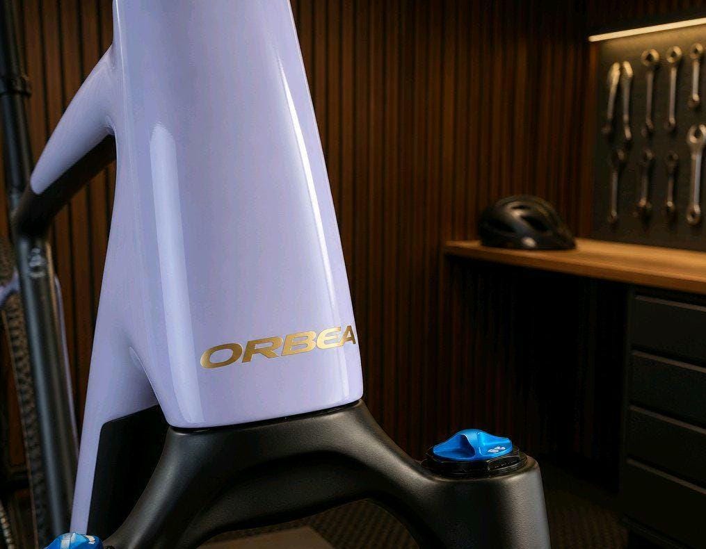Orbea Logo Overlay Sticker | Passend für Wild, Rise, Orca, Oiz und Terra | Frame Decal Kit | MTB & E-Bike Aufkleber