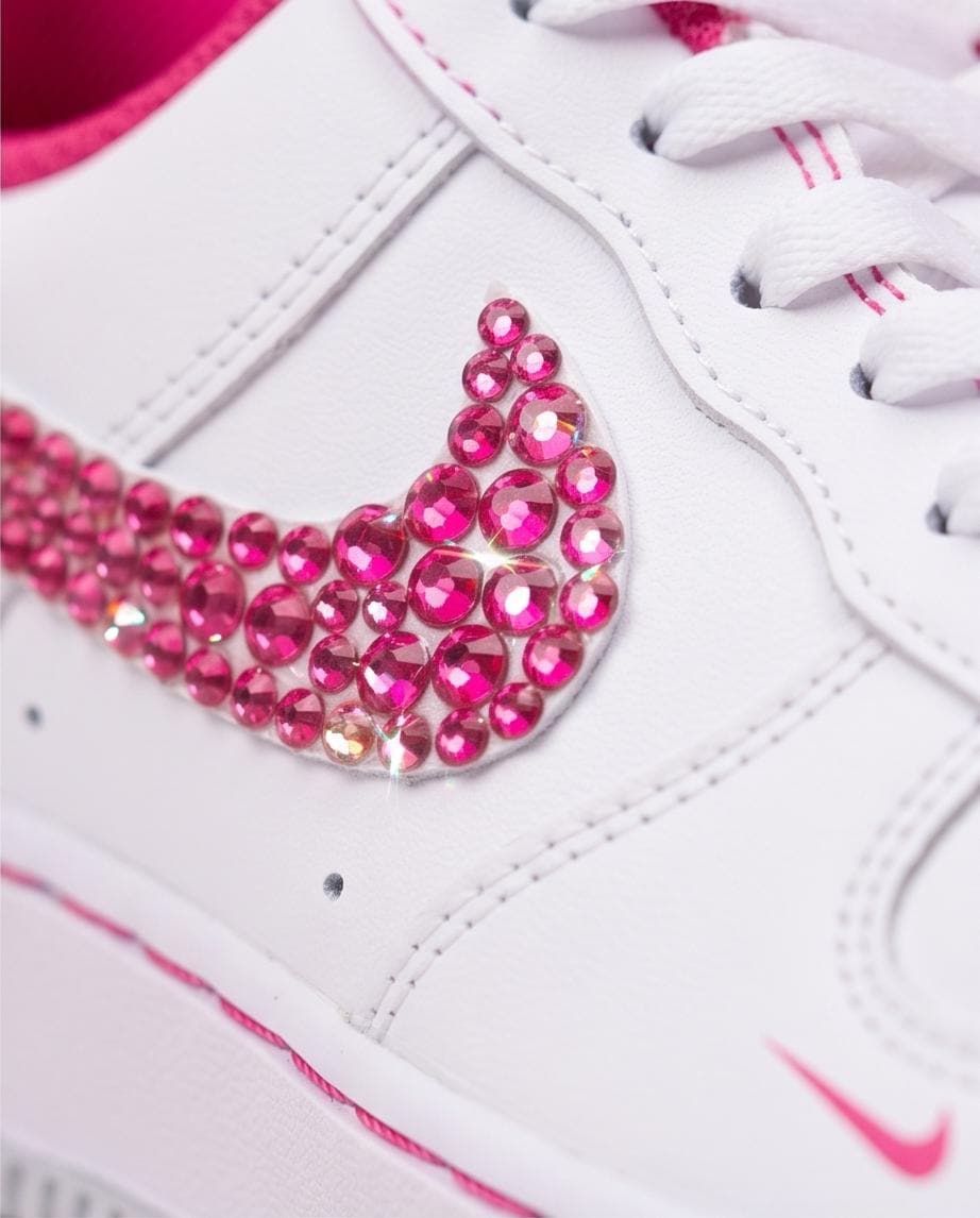 Custom Pink Bling Sneaker  Strass Sneaker Damen  Personalisierte Glitzer Schuhe  Handgemachte Fashion Sneaker  Geschenk für Sie