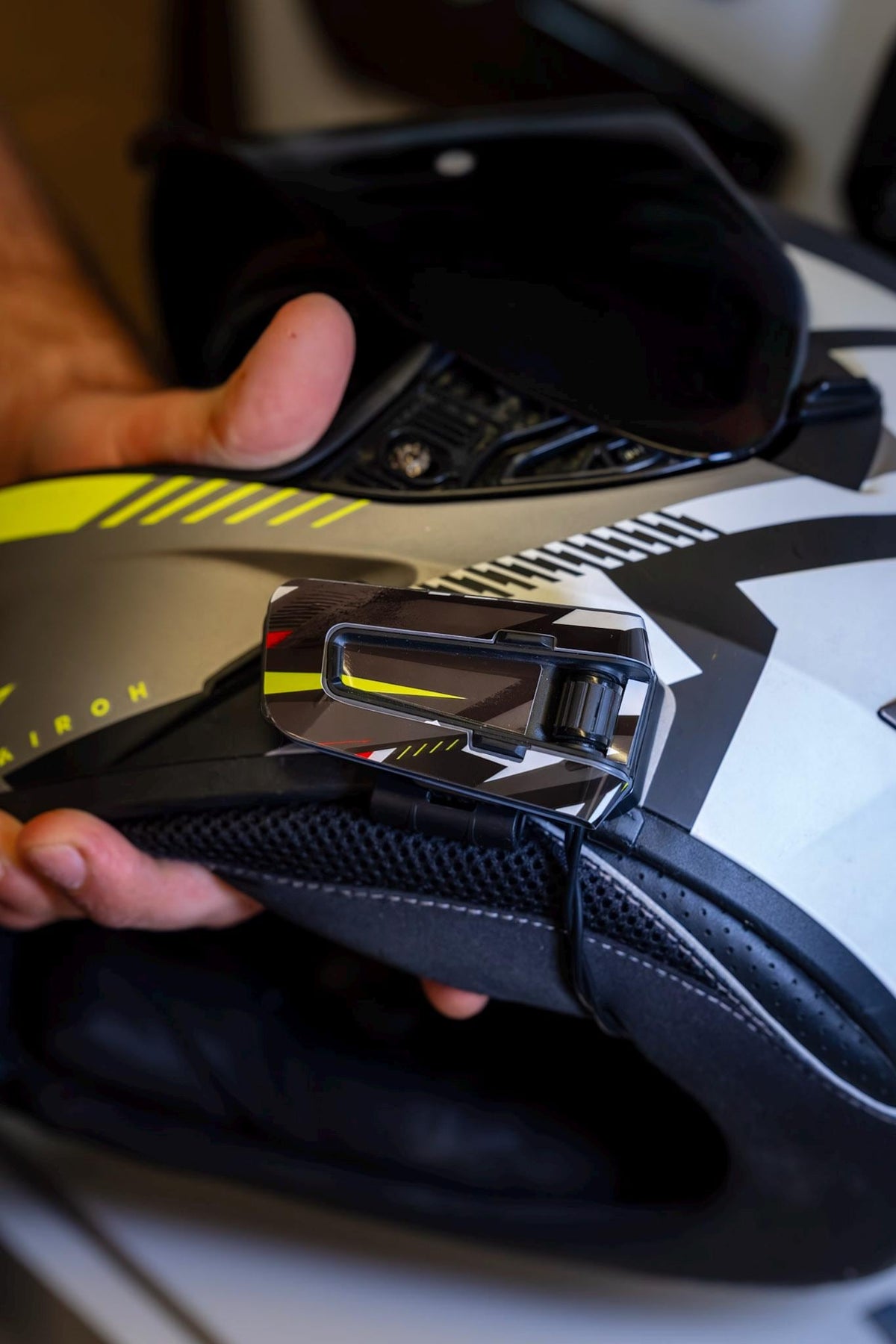Cardo Edge Custom Skins   Packtalk - Personalized Motorcycle Skin - Custom Helmet Communicator - Upload your Design