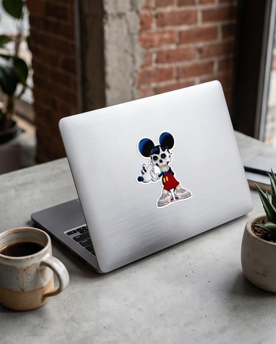 Hype Cartoon Sticker Pack / Sneaker Drip Vinyl Decals for Laptop PS5 Helmet Car Water Bottle | FRIENDS | Super Mario | Loney Toons
