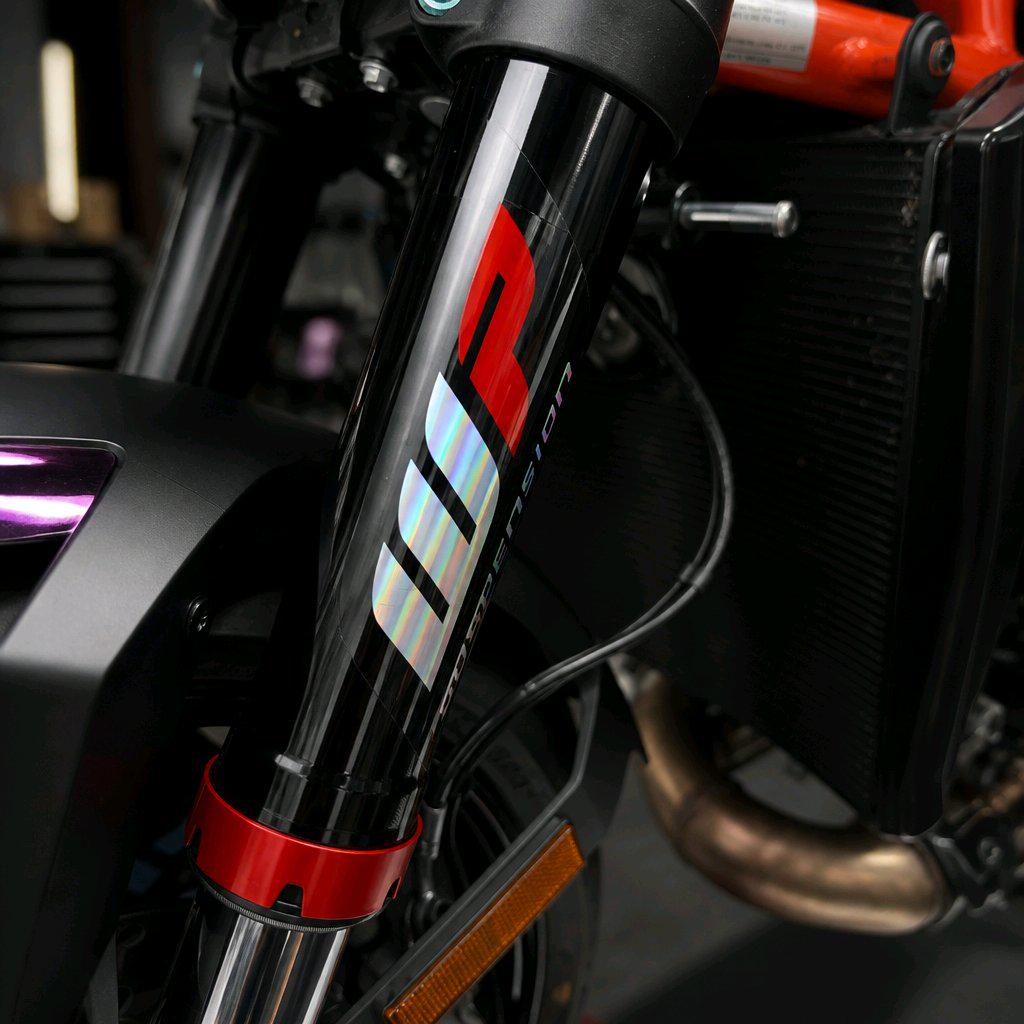WP Suspension Sticker Set  Motorrad Gabel Aufkleber  Waterproof Vinyl Decals  WP Fork Decals for KTM / Supermoto / Racing