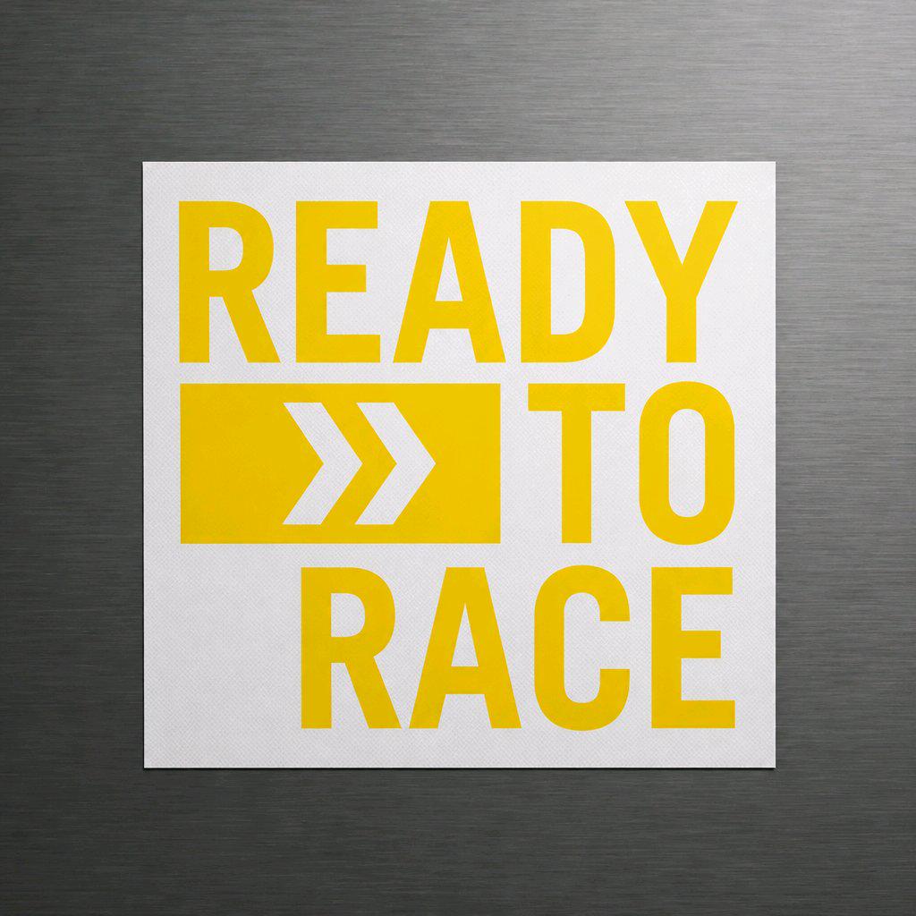 READY TO RACE Motorcycle Decal | Superduke | KtM | Racing Sticker | Premium Vinyl Graphic | Trackday Motorcycle Design