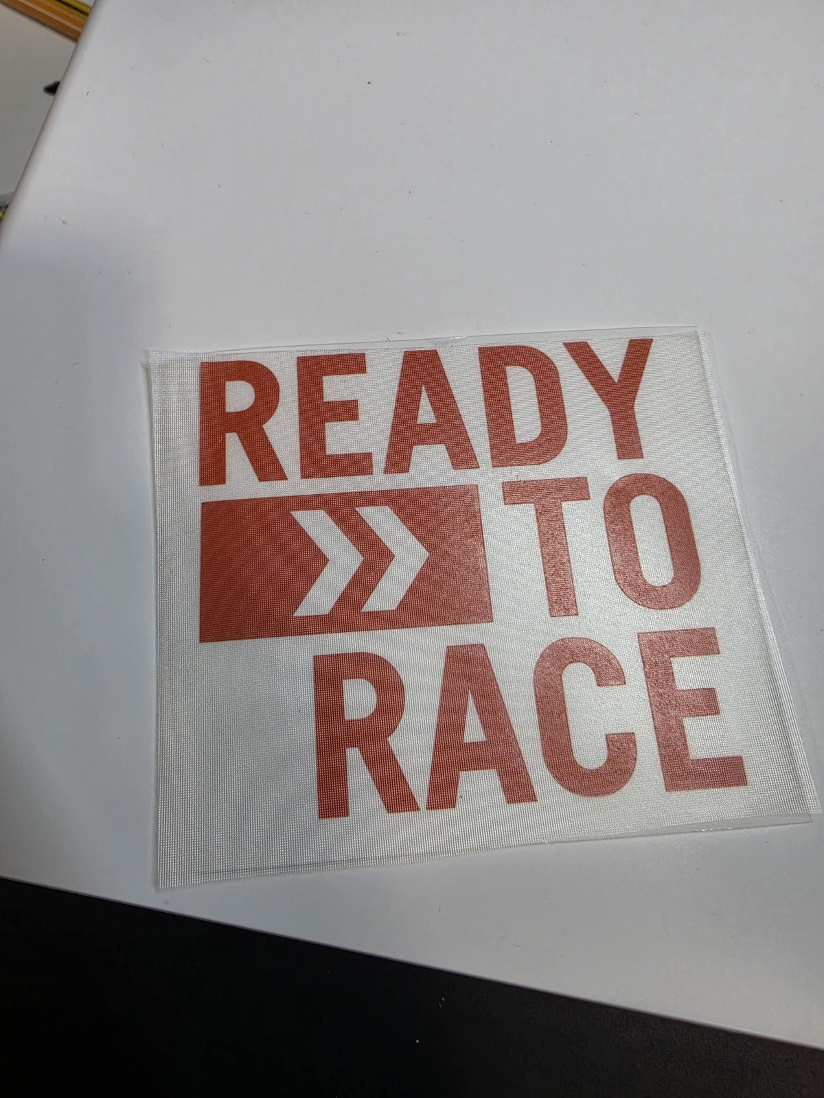 READY TO RACE Motorcycle Decal | Superduke | KtM | Racing Sticker | Premium Vinyl Graphic | Trackday Motorcycle Design