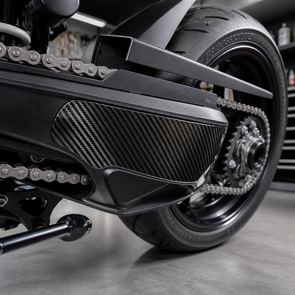 KTM 1290 Super Duke R 3.0 Carbon Schwingenschutz | Swingarm Protector | Motorrad Carbon Zubehör | Schutz & Premium Optik