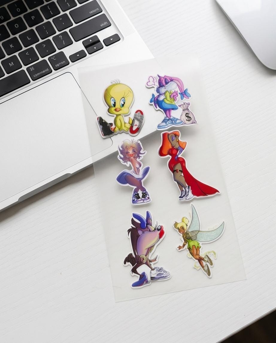 Sticker Bundle  Cute Vinyl Aufkleber Set für Laptop Wasserflasche Notebook