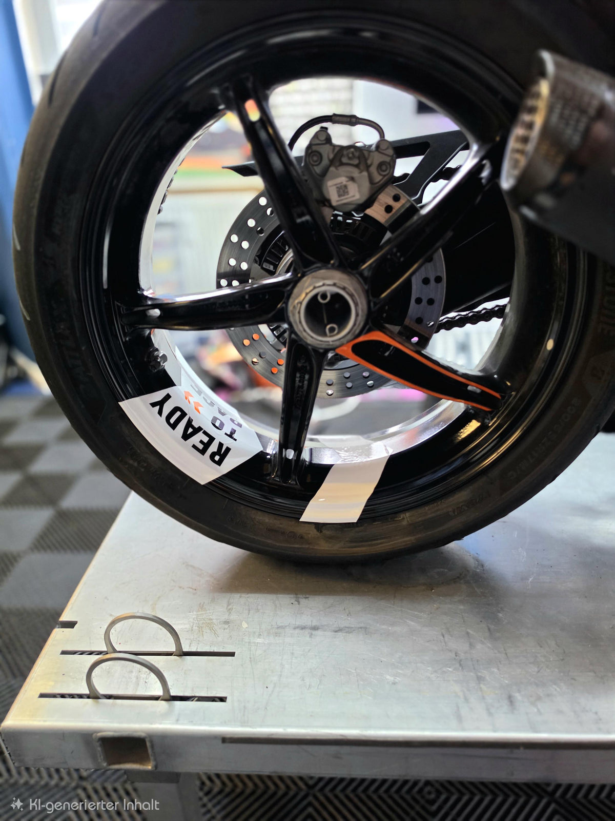 Motorrad Felgenaufkleber- KTM  Rim Decals für Sportbike Wheel Sticker