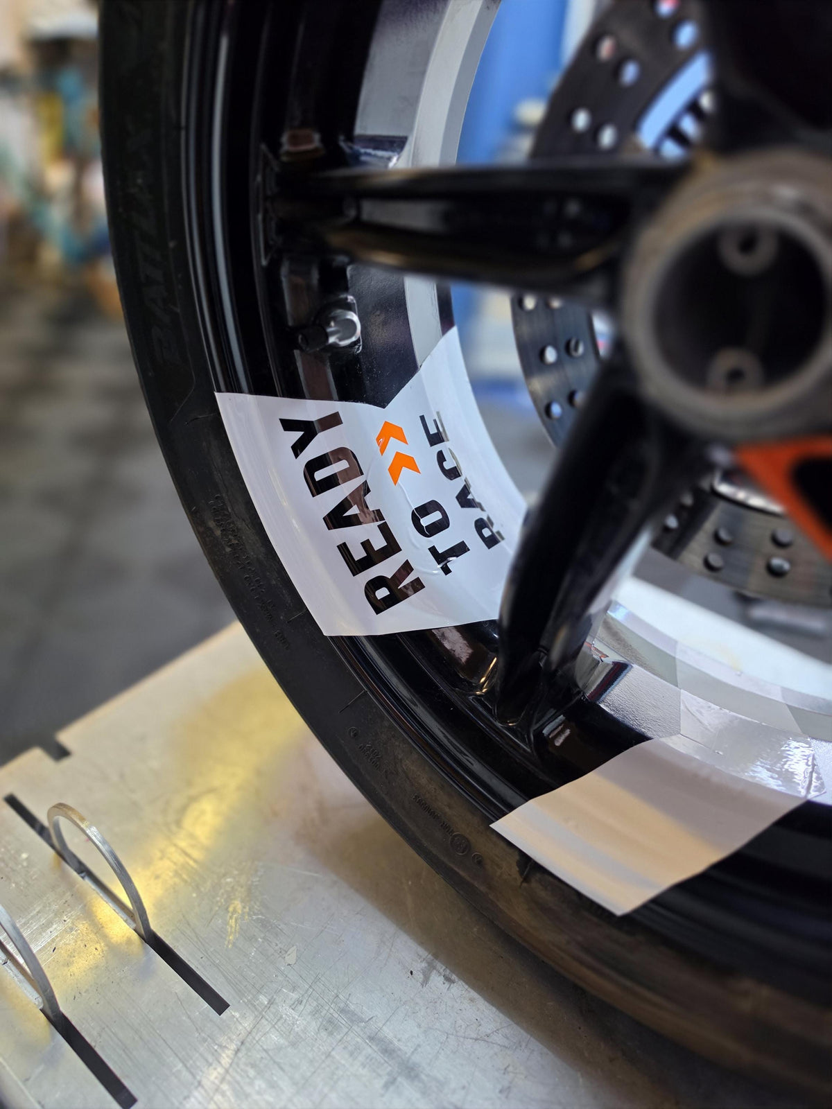 Motorrad Felgenaufkleber- KTM  Rim Decals für Sportbike Wheel Sticker