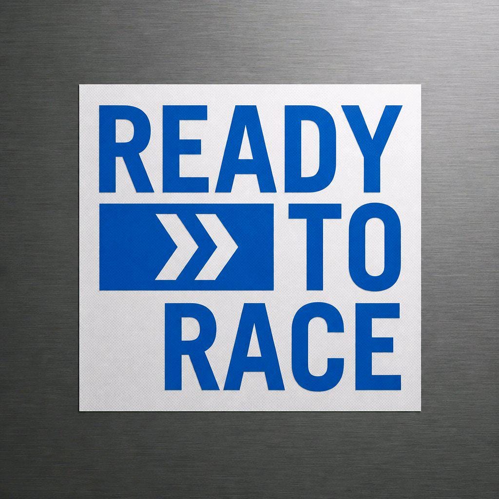 READY TO RACE Motorcycle Decal | Superduke | KtM | Racing Sticker | Premium Vinyl Graphic | Trackday Motorcycle Design