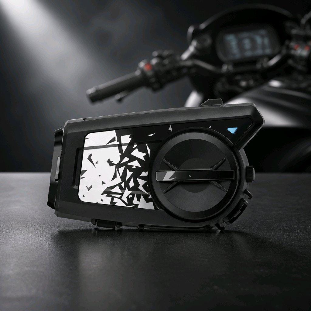 SENA 50C Custom Skin | Personalisiertes Motorrad Intercom Cover | Premium Motorrad Design | Individuelle Sena Folie |