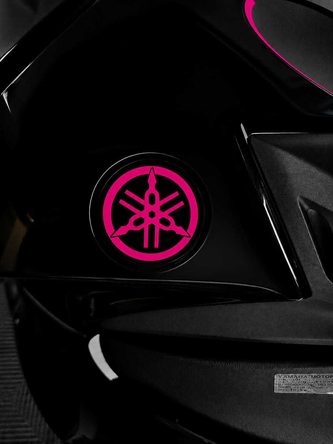 Yamaha Tank-Emblem Overlay Sticker,passend für alle R und MT Modelle