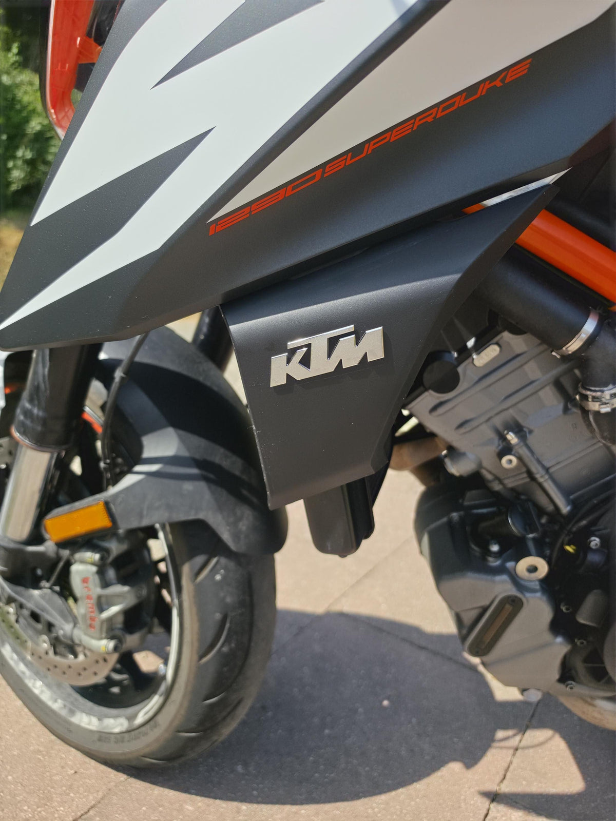 KTM 1290 Superduke R 2.0 - KTM Custom Sticker Seitenverkleidung