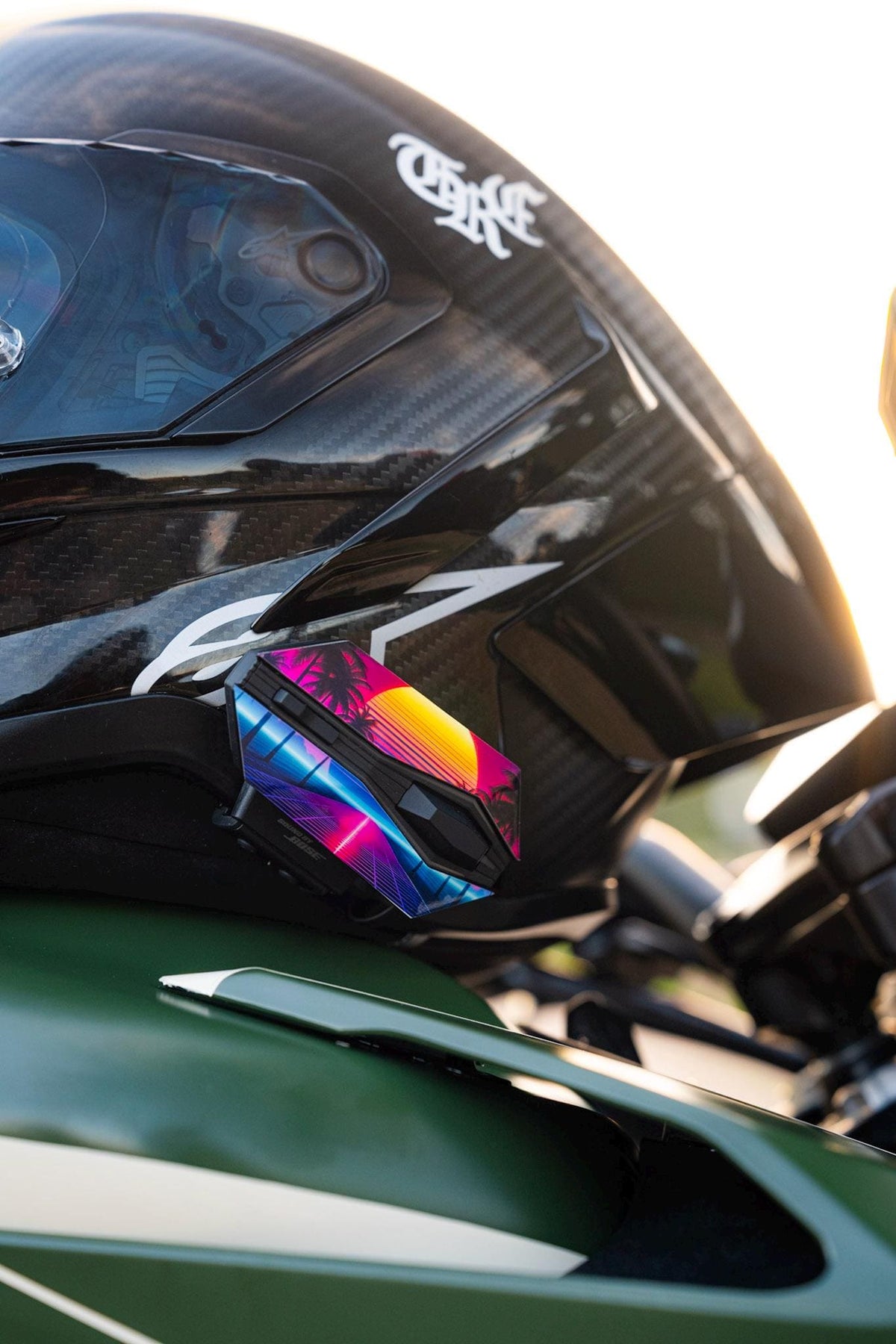 SENA 60X Custom Full Cover Skin | Personalisiertes Motorrad Intercom Cover | Premium Motorrad Design | Individuelle Sena Folie |